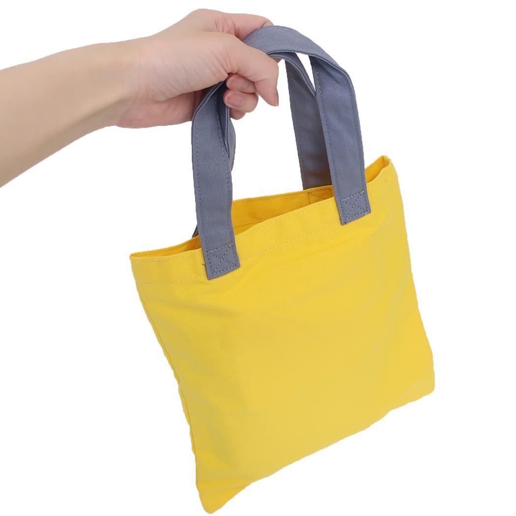 スヌーピー グッズ トートバッグ キャラクター ミニフラットトート YE ビビットカラー_画像2