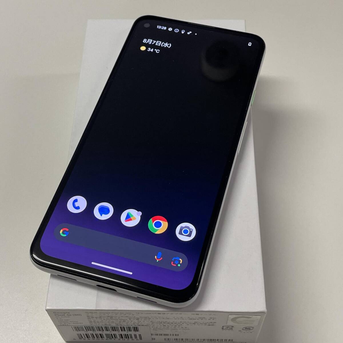 softbank Google Pixel 4a (5G) Clearly White (SIM lock released )