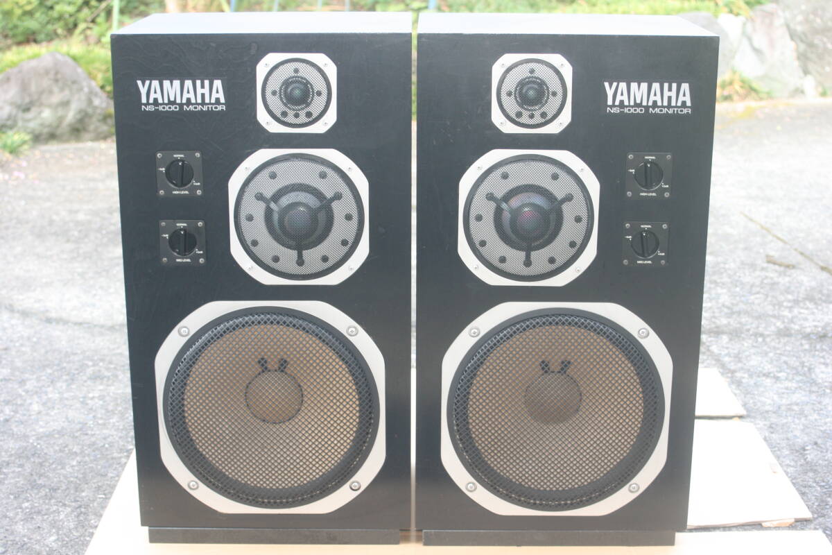 YAMAHA NS－1000M 30万番台 ペア その62  御影石オーディオボード(スピーカー本体)｜売買されたオークション情報、yahooの商品情報をアーカイブ公開 - オークファン YAMAHA