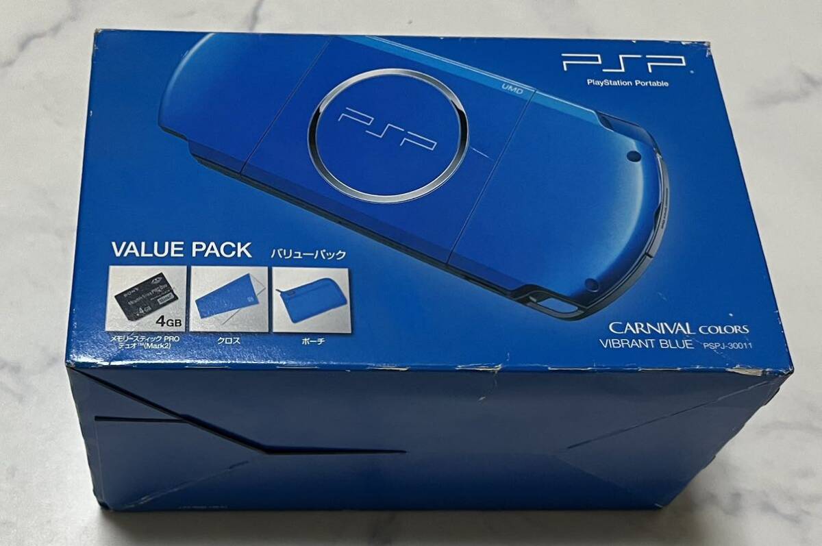SONY プレイステーション・ポータブル PSP-3000 箱説明書付き SONY プレイステーション・ポータブル PSP-3000 箱説明書付き
