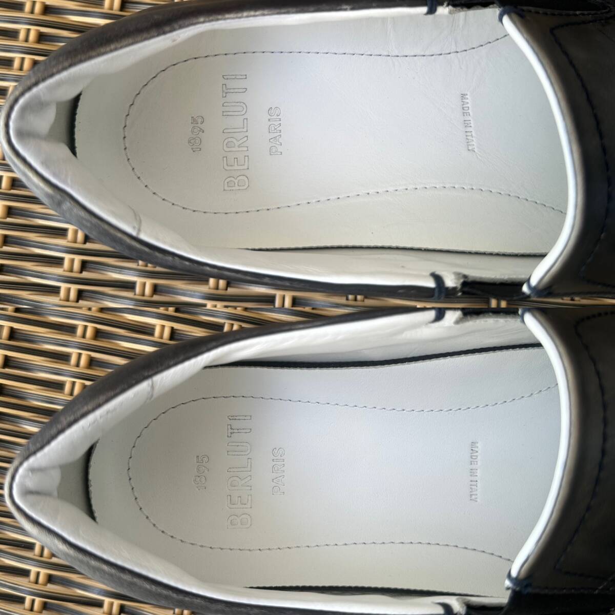定価25 1万 Berluti Playtime Scrit Leather Sneakers 定価25 1万 Berluti Playtime Scrit Leather Sneakers