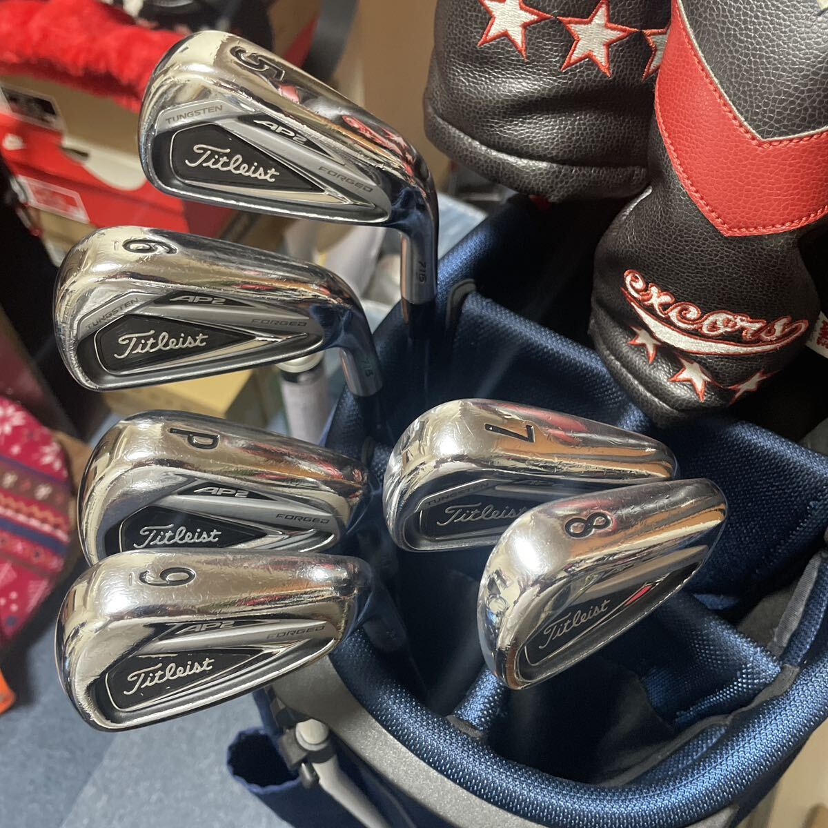 タイトリスト AP2 716 メンズゴルフ アイアン6本セット 大人気 軟鉄 ① AP2アイアン 716(6本セット) N.S.PRO 950GH(アイアン（セット）)|716