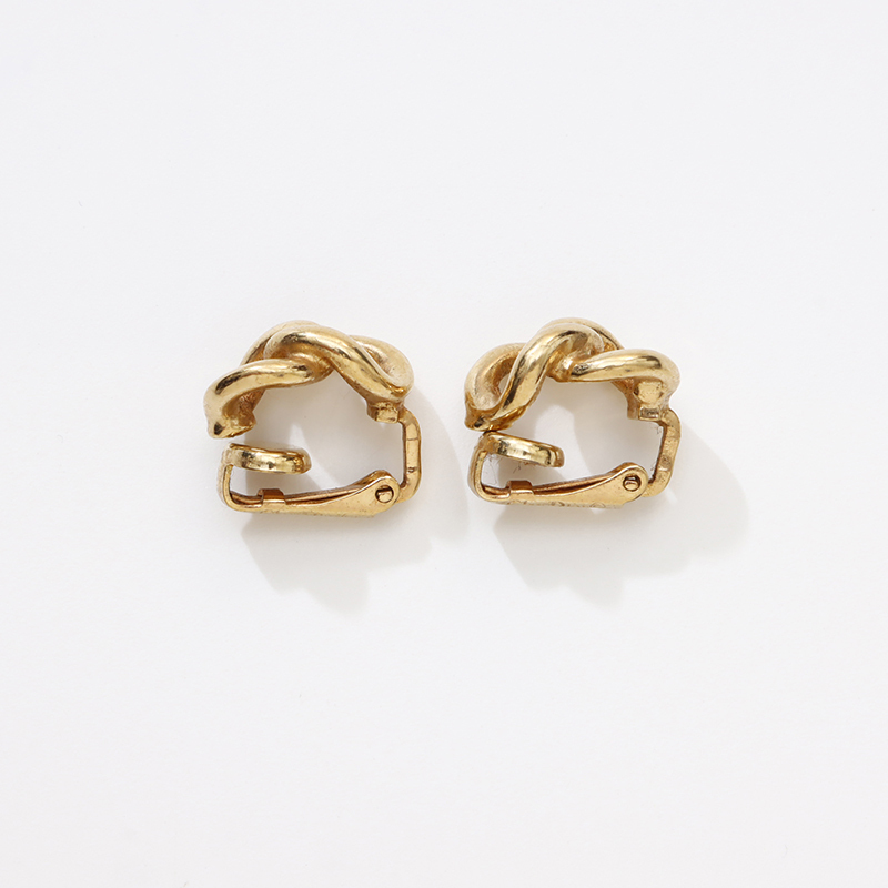  Christian Dior Christian Dior серьги Vintage цепь Gold 
