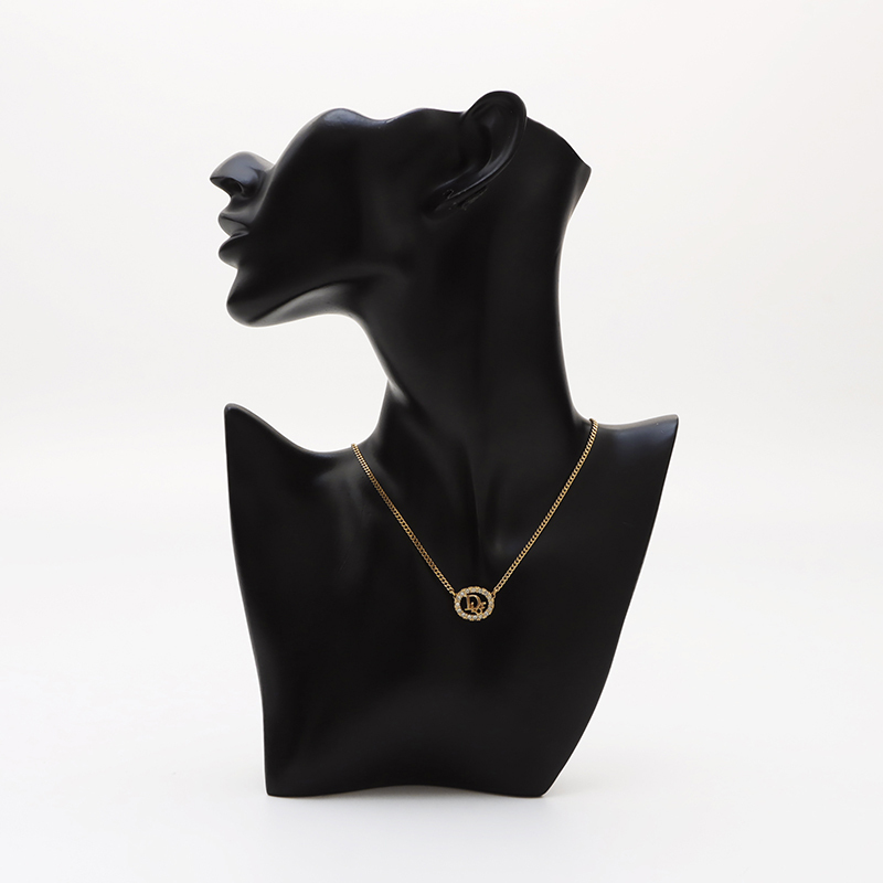  Christian Dior Christian Dior колье Vintage стразы Gold 