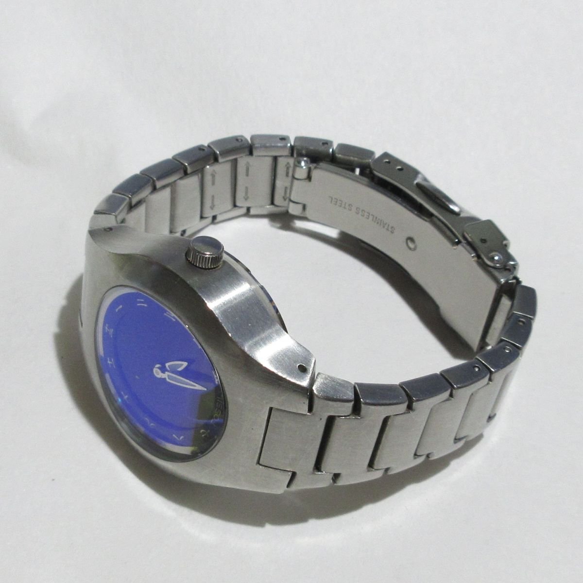 美品 FOSSIL フォッシル JR-7977 BIG TIC 漢数字 アナログ 美品 FOSSIL フォッシル JR-7977 BIG TIC 漢数字 アナログ