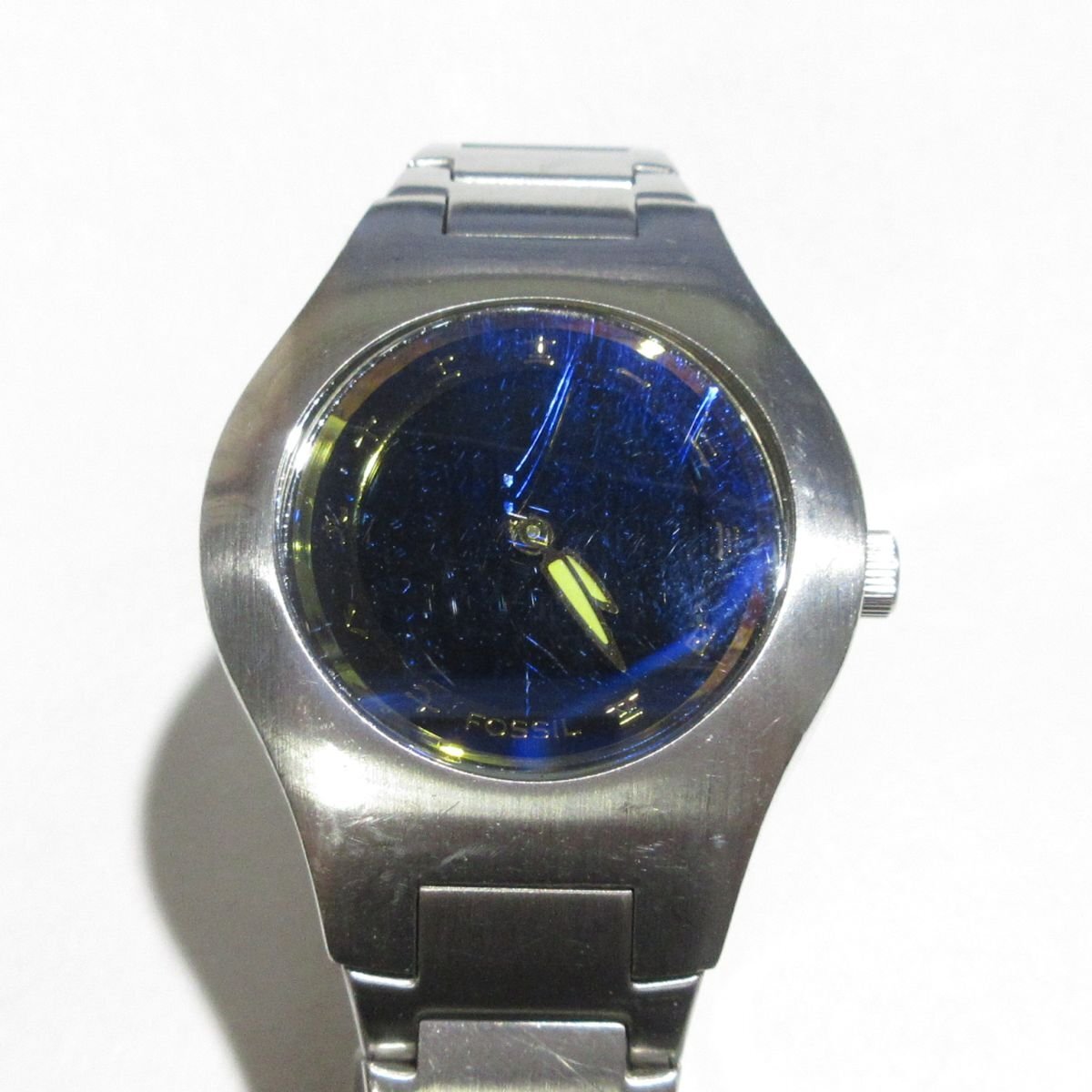 美品 FOSSIL フォッシル JR-7977 BIG TIC 漢数字 アナログ 美品 FOSSIL フォッシル JR-7977 BIG TIC 漢数字 アナログ