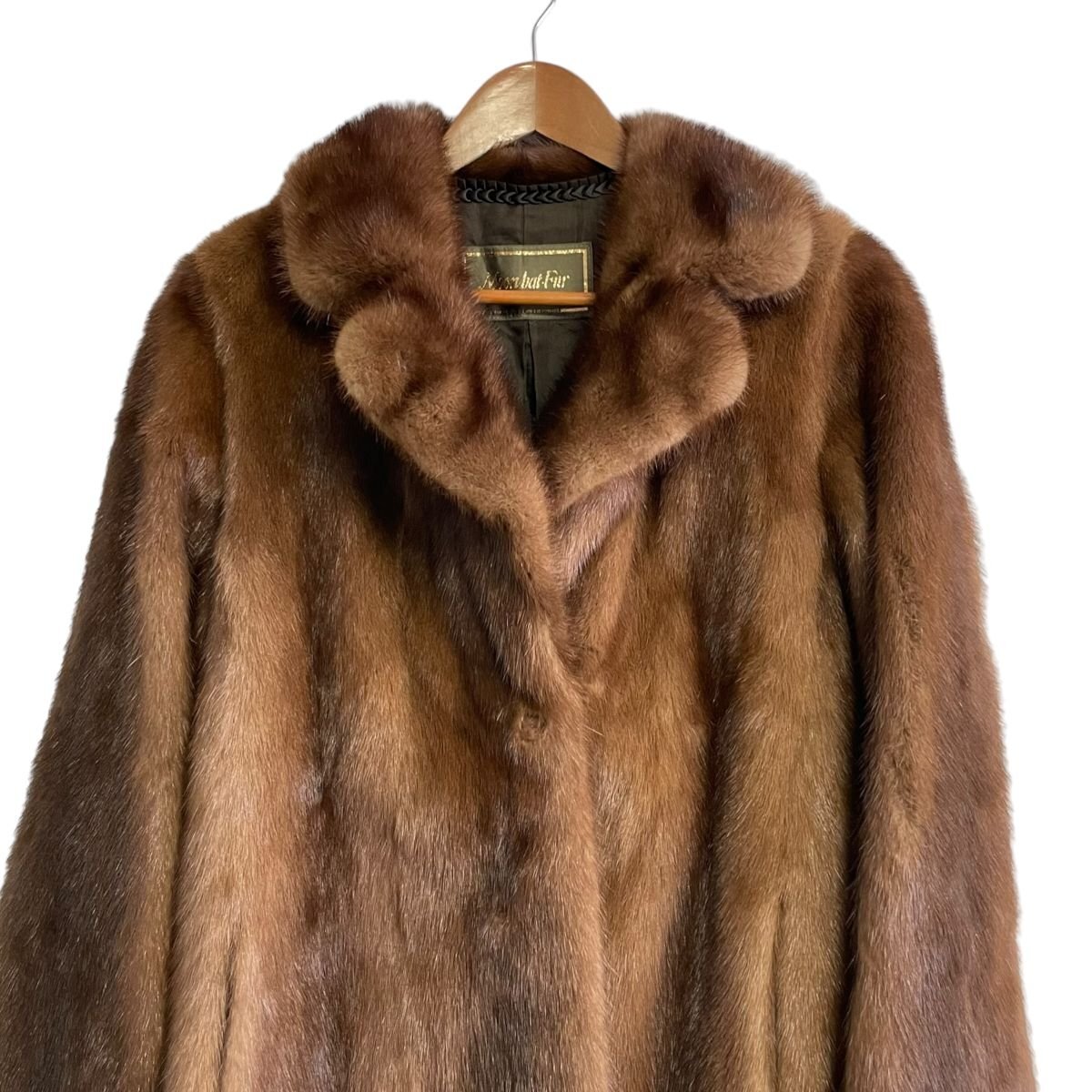 美品 Moon bat Fur ムーンバット ミンクファー 毛皮 ハーフ 美品 Moon bat Fur ムーンバット ミンクファー 毛皮 ハーフ