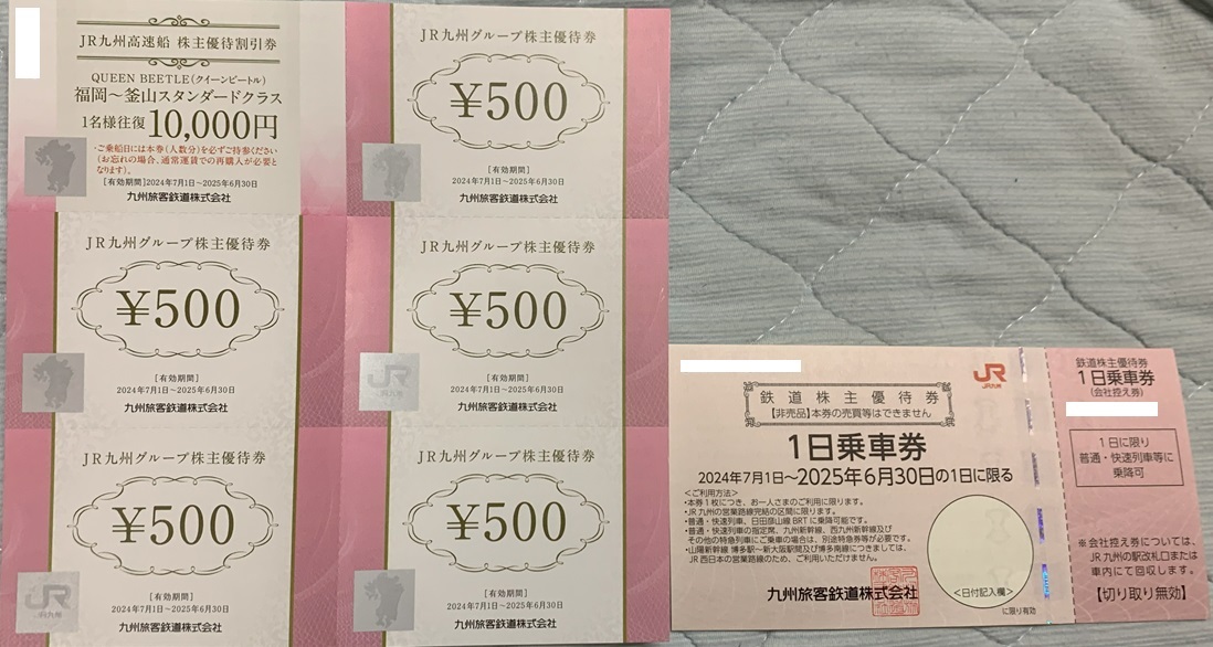 ■□九州旅客鉄道株式会社　鉄道株主優待券+JR北九州グループ株主優待券セット　送料無料□■