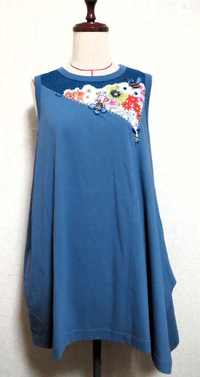 535★新品★アルベロベロ ALBEROBELLO★アシメトリー★チュニック★ぶたさん★_画像1