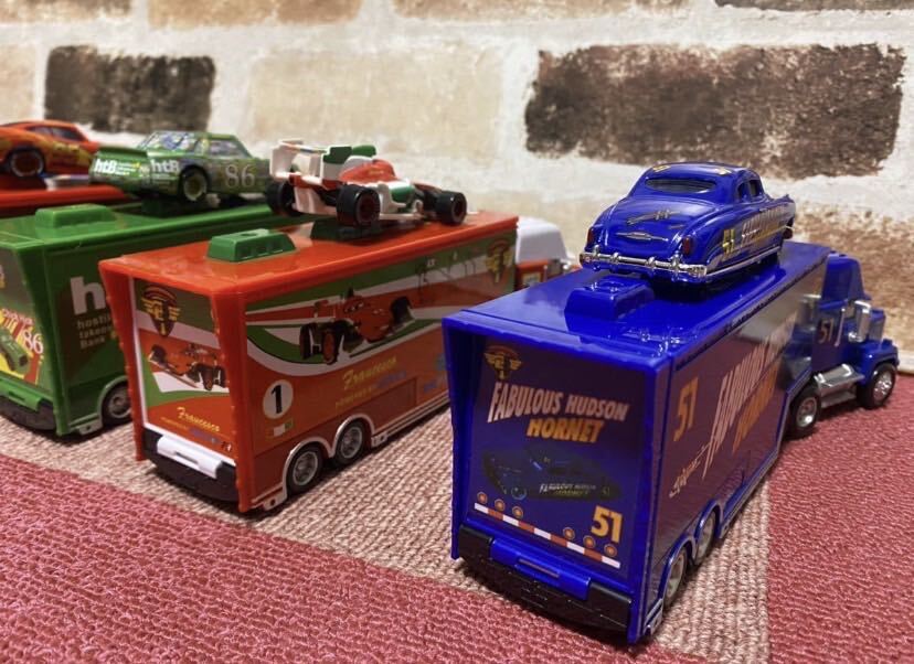 人気商品 限定出品 新品未使用 カーズ マックトラック トレーラー ミニカー