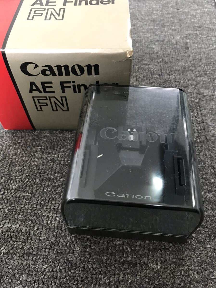 1円スタート Canon AE Finder FN ファインダー ケース付き カメラ パーツ 部品 キャノン CANON 
