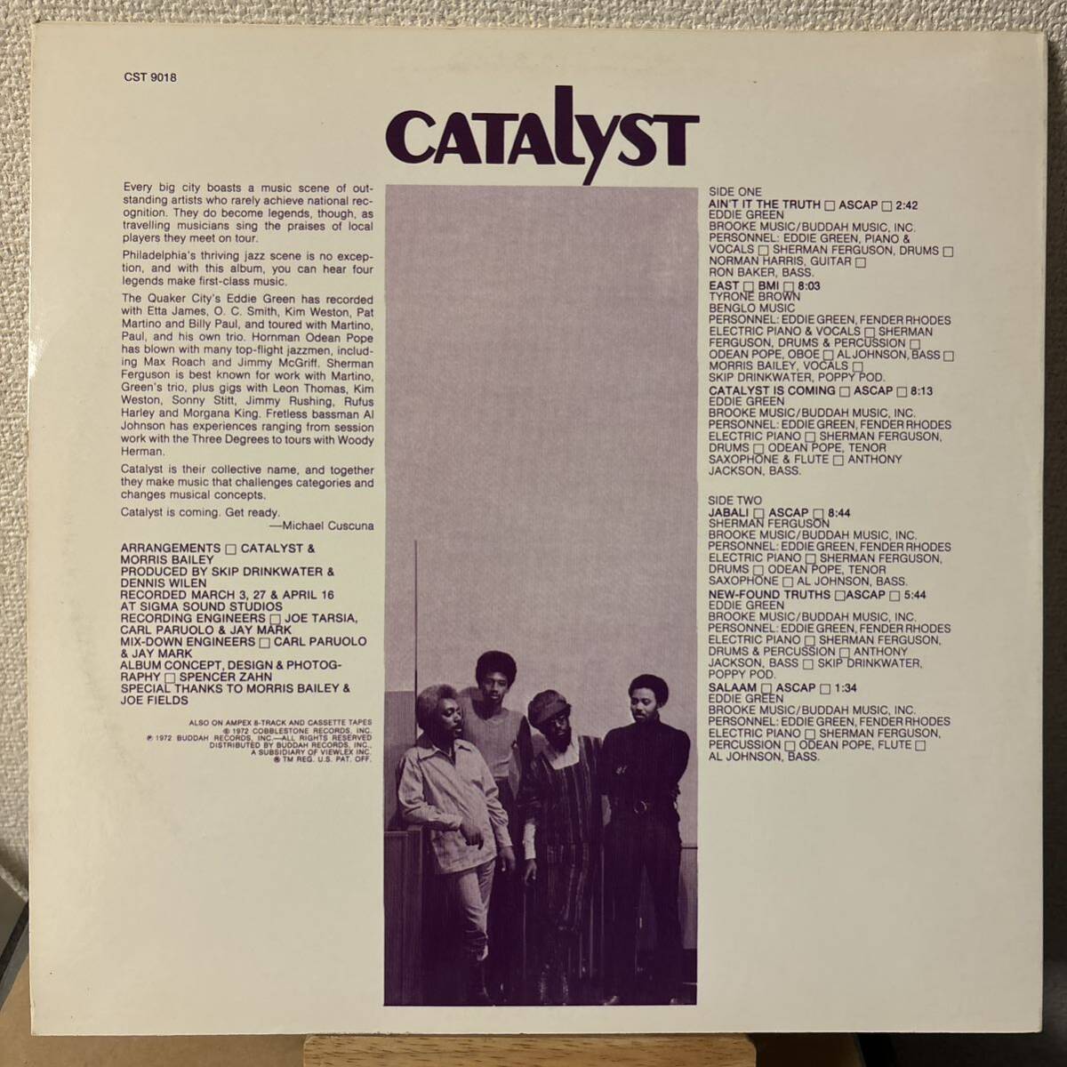 新品あり シングルCD Catalyst レコード LP vinyl アナログ jazz ジャズ same s.t.