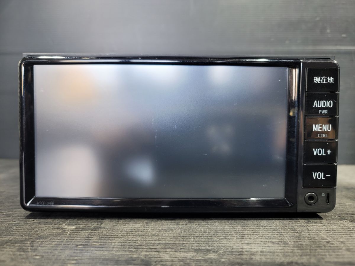 トヨタ 純正オプション ワンセグ メモリーナビ NSCD-W66 地図 トヨタ 純正オプション ワンセグ メモリーナビ NSCD-W66 地図