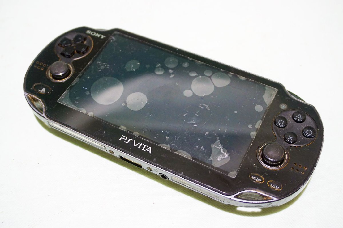 【保証書付】 質Banana】ジャンク品!SONY/ソニー PCH-1100 PlaystationVITA PS Vitaソフト