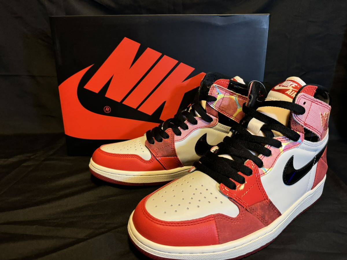 NIKE エアジョーダン 1 スパイダーマン 26.5cm AIR JORDAN NIKE エアジョーダン 1 スパイダーマン 26.5cm AIR JORDAN