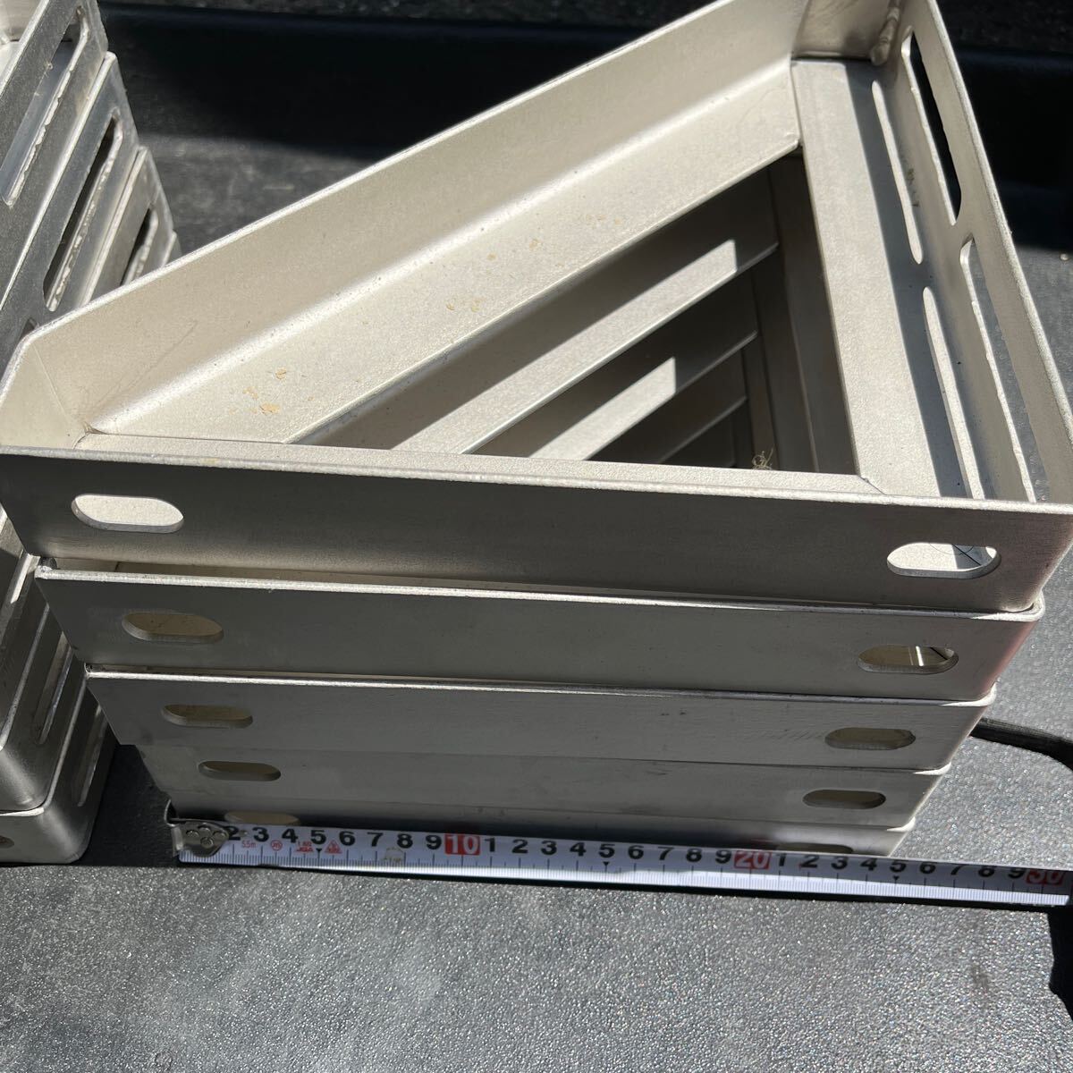 ステンレス 三角 ステー ブラケット 金具 10個セット 250×250×40 ステンレス 三角 ステー ブラケット 金具 10個セット 250×250×40