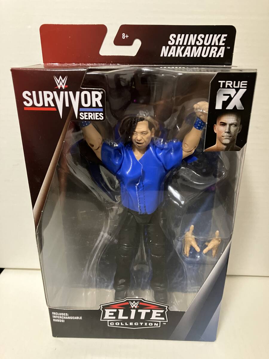 WWE Mattel Elite Shinsuke Nakamura 中邑真輔 マテル WWF プロレスフィギュア 新品未開封