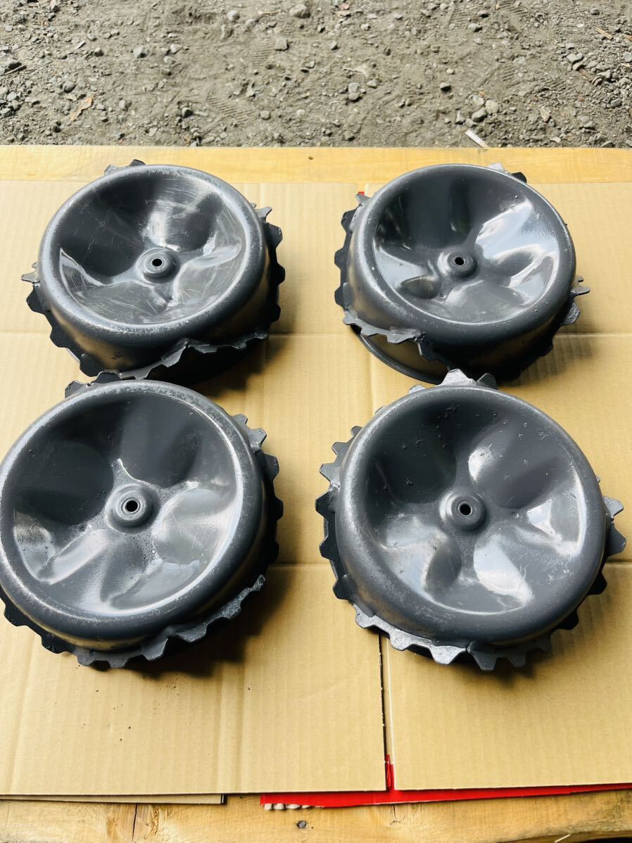 ★共立★スパイダーモア★AZ850A 部品★スパイク車輪★2