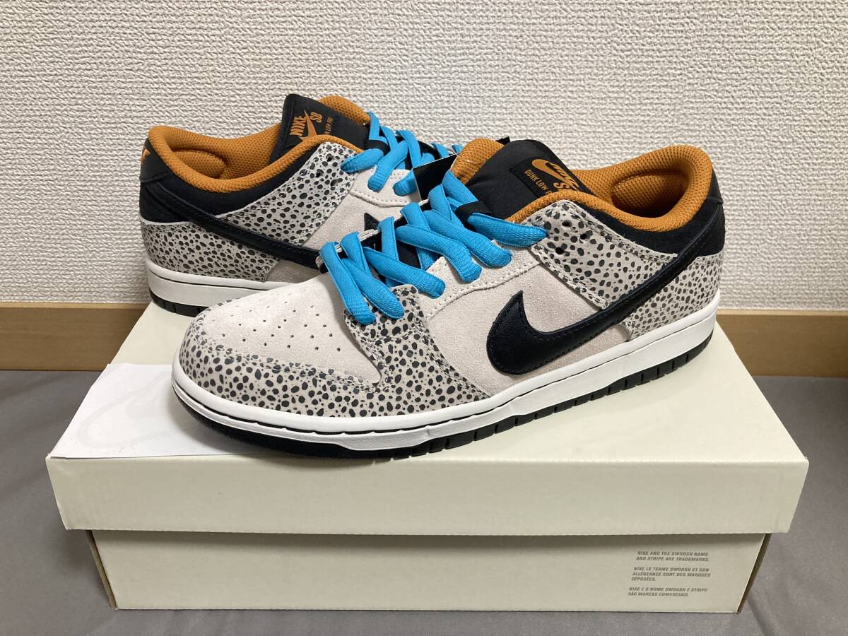 ★新品★NIKE SB DUNK LOW PRO Electric Safari Phantom and Black us8(26cm) FZ1233-002 ナイキ エスビー ダンク ロー エレクトリック