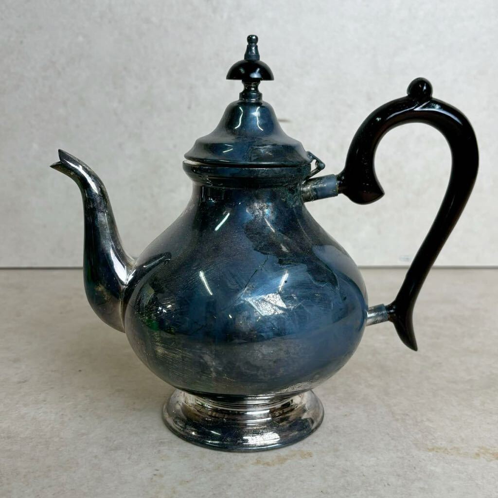 仏アンティーク銀器【銀950】コーヒーポット/チョコレートポット　c.1890　Charles HARLEUX,Paris - Edwardian  Dreams Antiques/英国骨董銀器・仏銀器（イギリス・フランスのアンティークシルバー）のお店