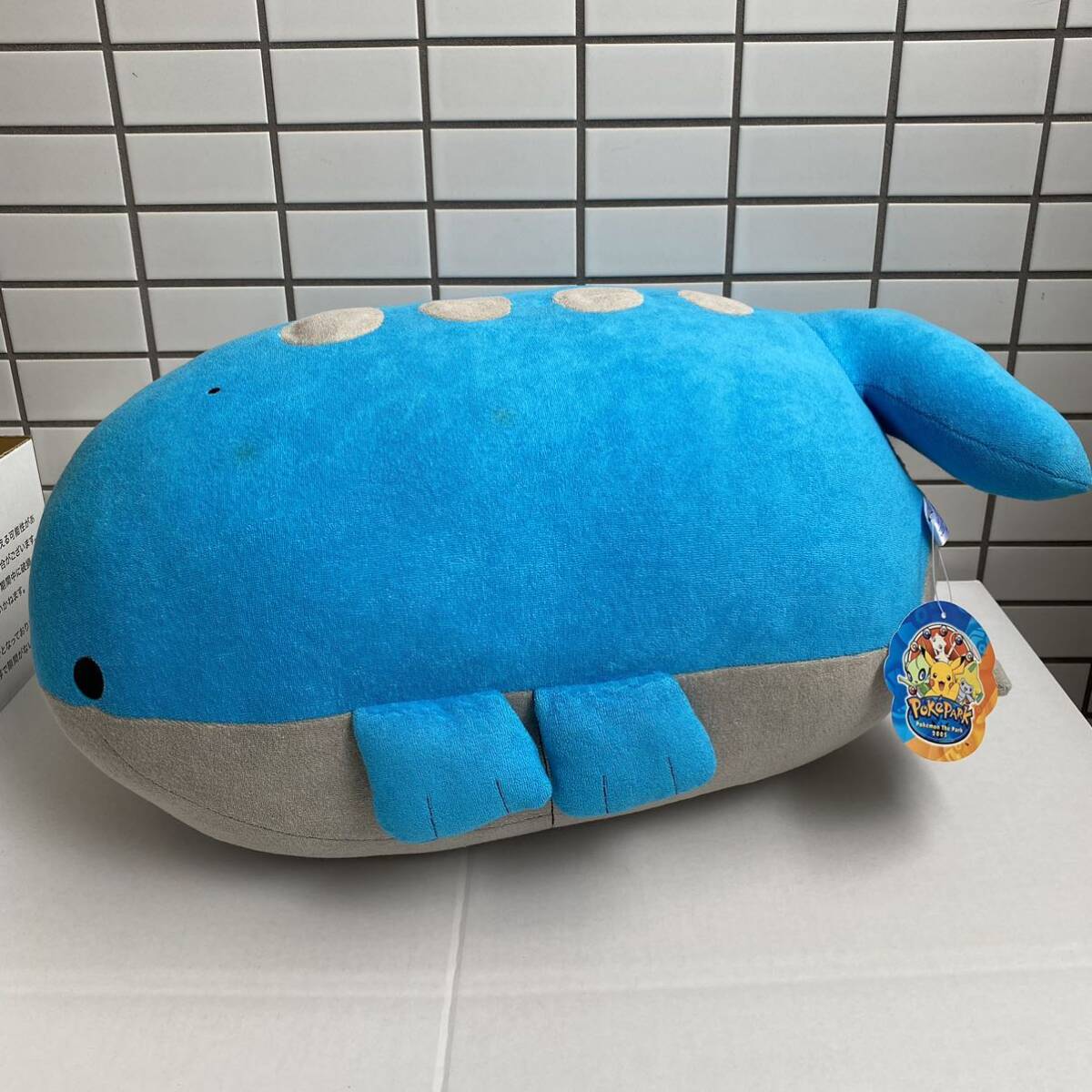 Bibian 比比昂 - 紙タグ付き ポケパーク限定 ホエルオー 特大 Bibian 比比昂 - 紙タグ付き ポケパーク限定 ホエルオー 特大