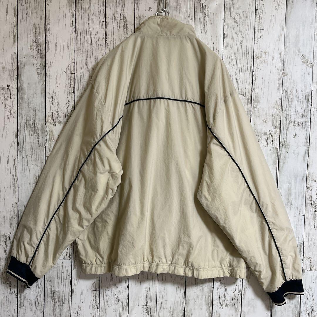 00's NIKE ナイキ ナイロンジャケット XL ベージュ ワンポイント 00's NIKE ナイキ ナイロンジャケット XL ベージュ ワンポイント