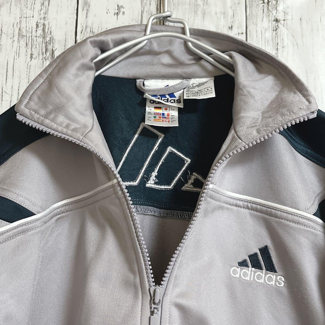 90's adidas アディダス トラックジャケット ジャージ M相当 90's adidas アディダス トラックジャケット ジャージ M相当