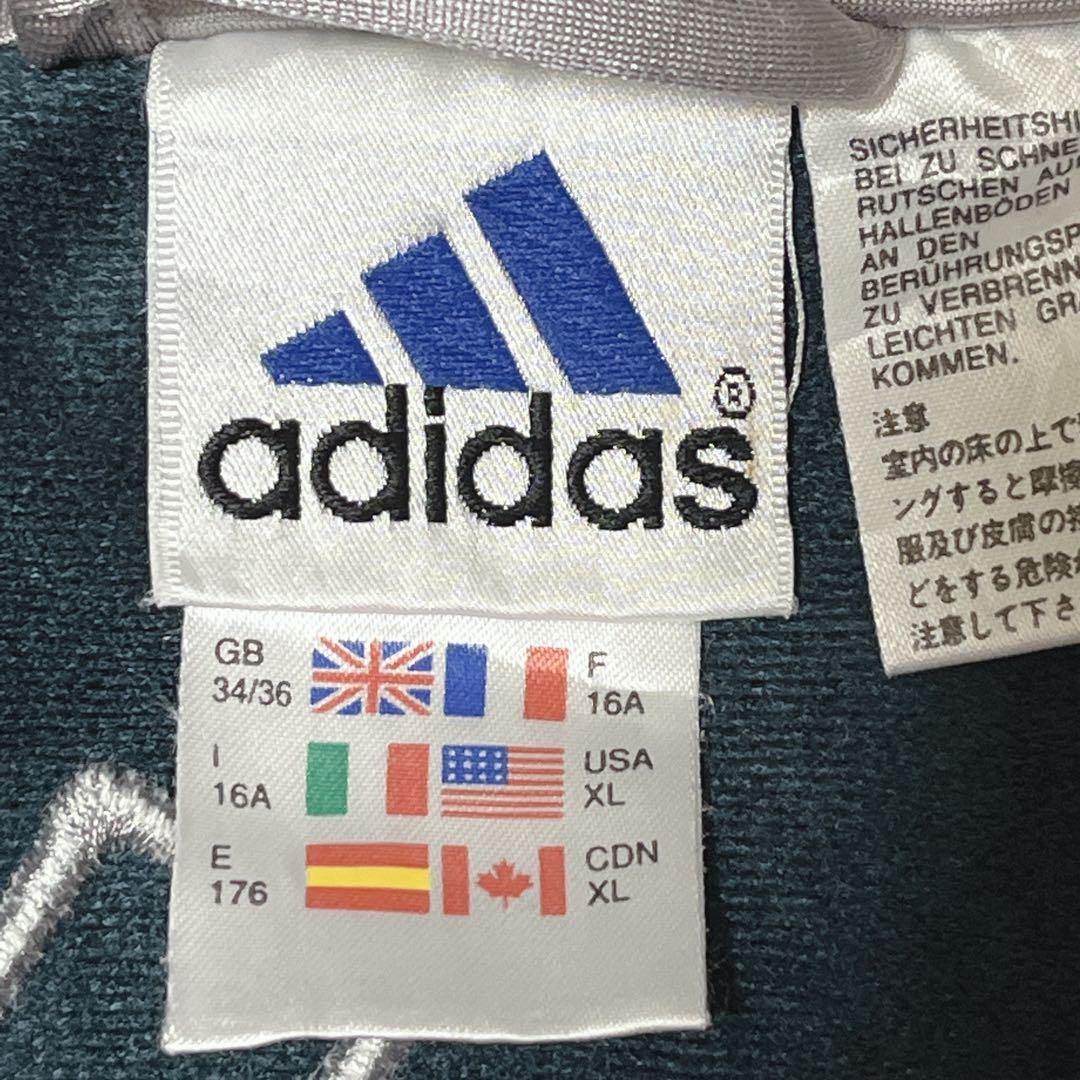90's adidas アディダス トラックジャケット ジャージ M相当 90's adidas アディダス トラックジャケット ジャージ M相当