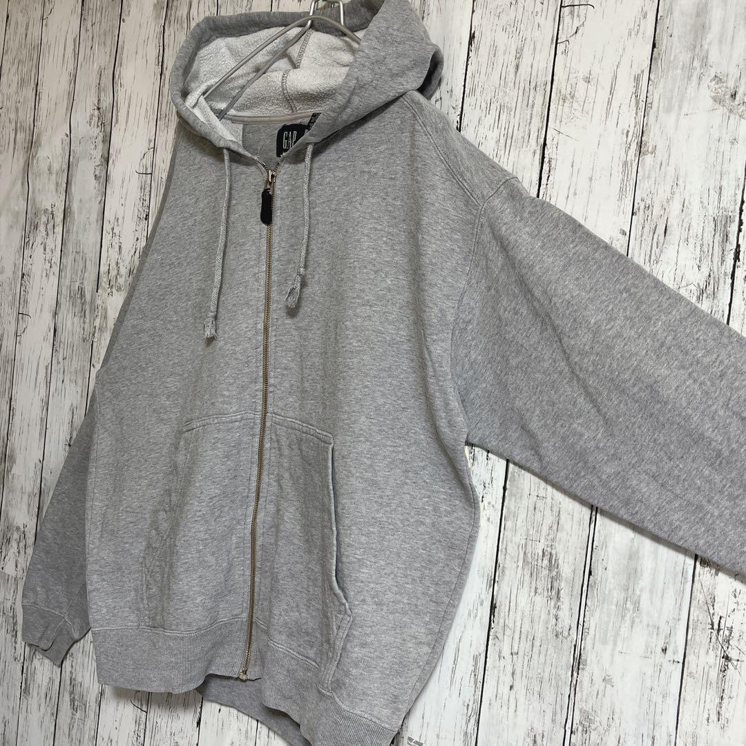 90's USA製 OLD GAP オールドギャップ ジップアップパーカー L 90's USA製 OLD GAP オールドギャップ ジップアップパーカー L