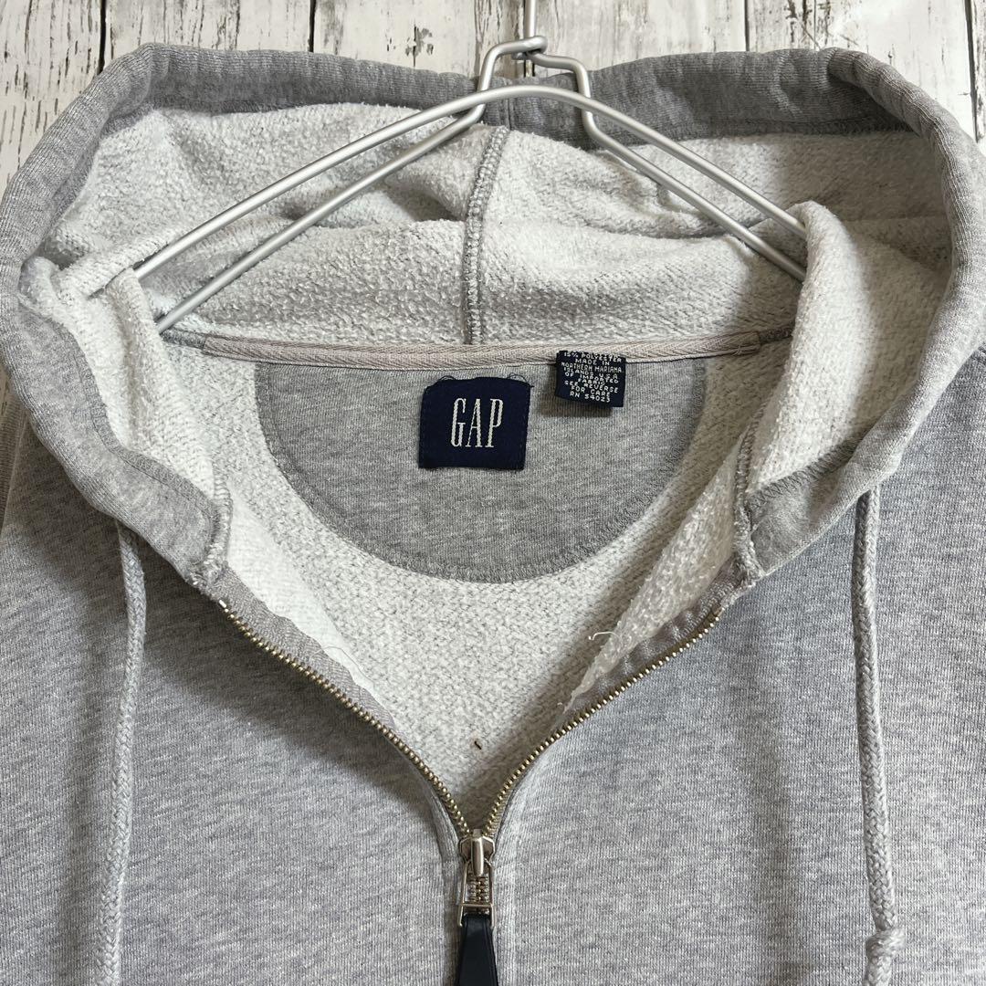 90's USA製 OLD GAP オールドギャップ ジップアップパーカー L 90's USA製 OLD GAP オールドギャップ ジップアップパーカー L