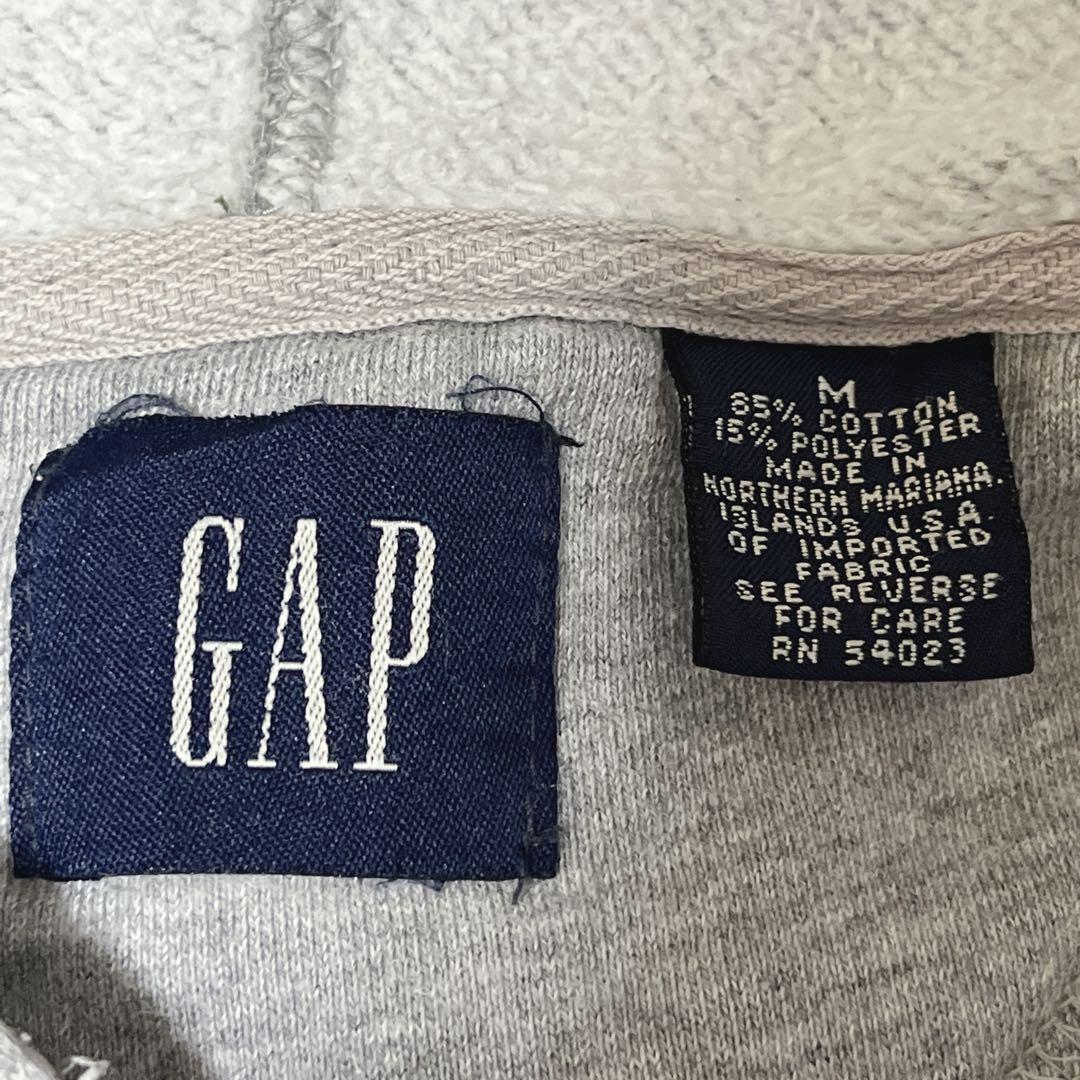 90's USA製 OLD GAP オールドギャップ ジップアップパーカー L 90's USA製 OLD GAP オールドギャップ ジップアップパーカー L