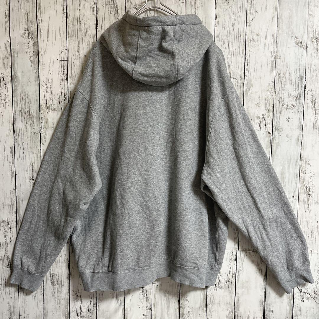 NIKE ナイキ プルオーバーパーカー 2XL グレー 刺繍 NIKE ナイキ プルオーバーパーカー 2XL グレー 刺繍
