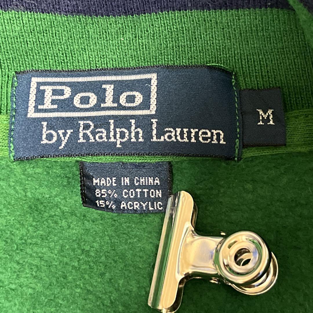 90's Ralph Lauren ラルフローレン ハーフジップ スウェット L 90's Ralph Lauren ラルフローレン ハーフジップ スウェット L
