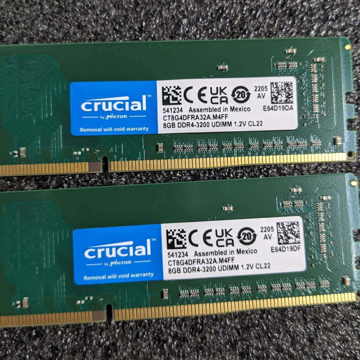 DDR4メモリ 16GB(8GB2枚組) Crucial CT8G4DFRA32A M4FF [DDR4 DDR4メモリ 16GB(8GB2枚組) Crucial CT8G4DFRA32A M4FF [DDR4