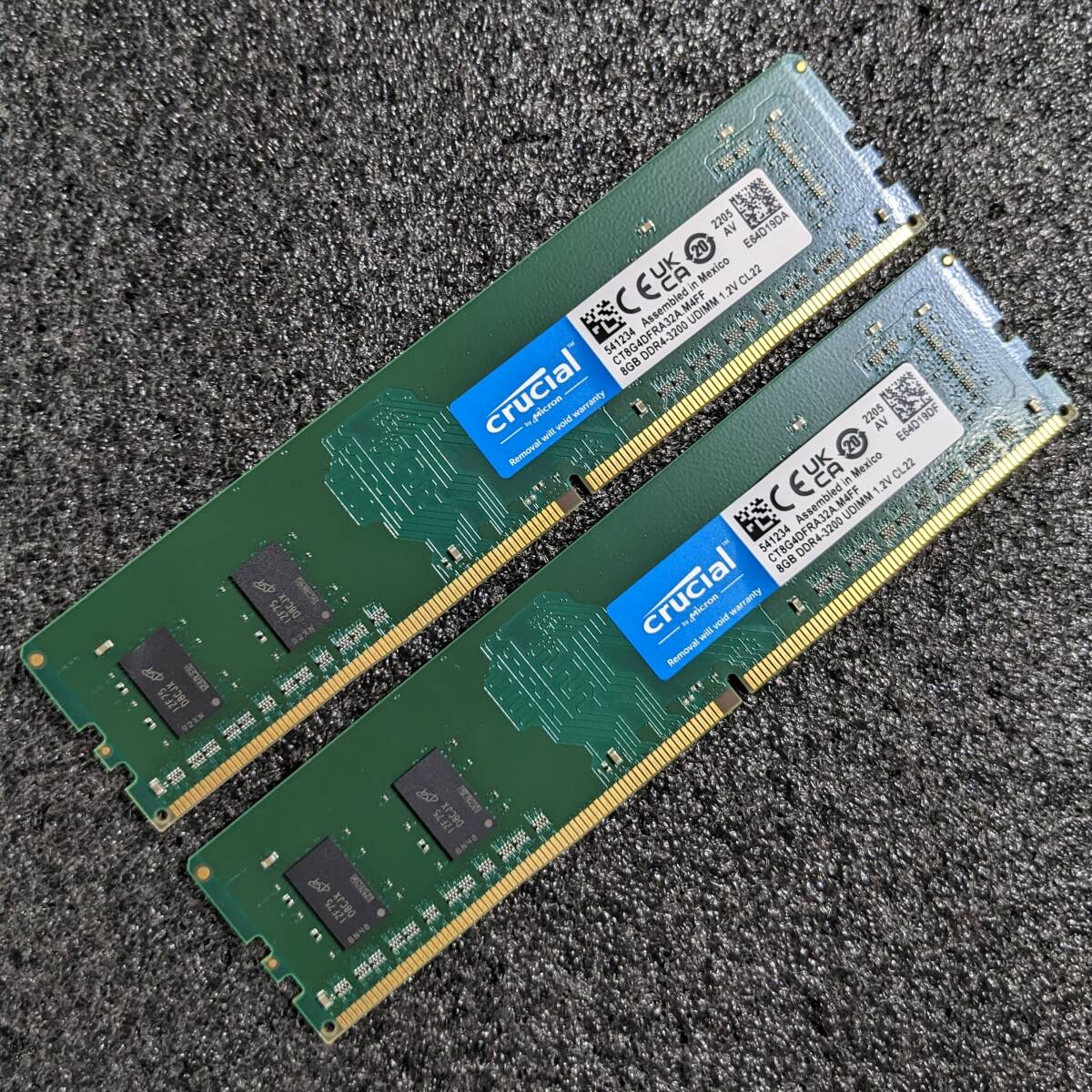 DDR4メモリ 16GB(8GB2枚組) Crucial CT8G4DFRA32A M4FF [DDR4 DDR4メモリ 16GB(8GB2枚組) Crucial CT8G4DFRA32A M4FF [DDR4