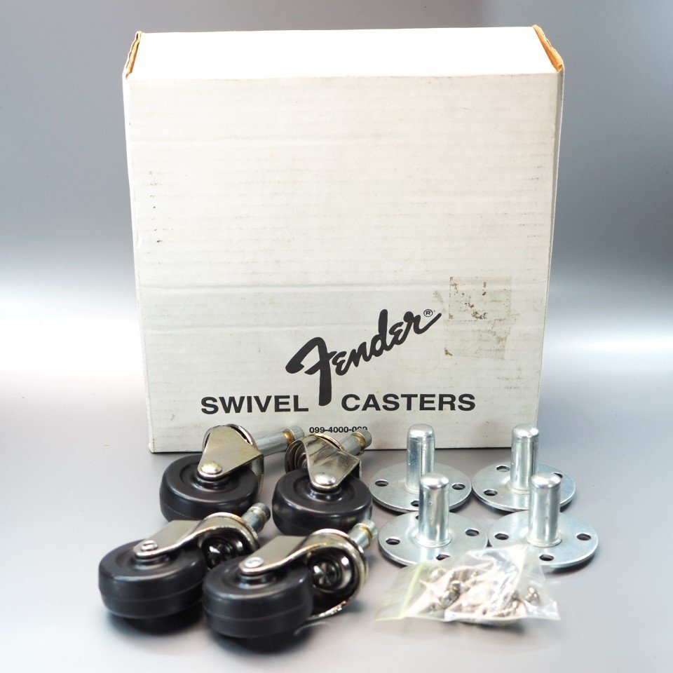 Fender フェンダー Amp Swivel Casters アンプキャスター 箱付 0994000000「-」