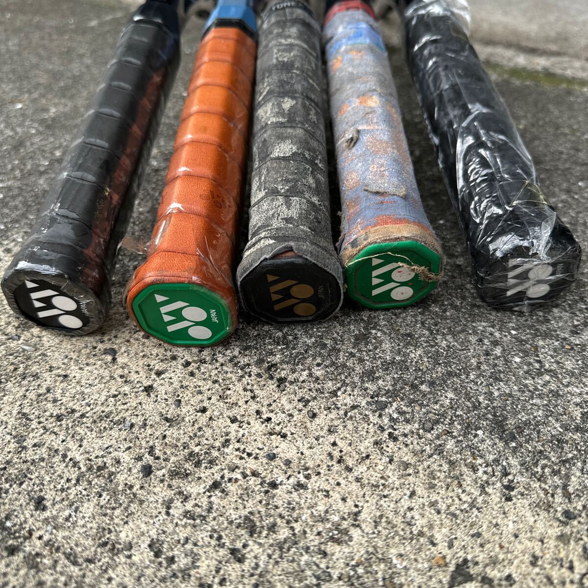 ヨネックス ☆未使用2本、中古おまけ3本☆R7.R24.R24.R27.R50 ヨネックス ☆未使用2本、中古おまけ3本☆R7.R24.R24.R27.R50