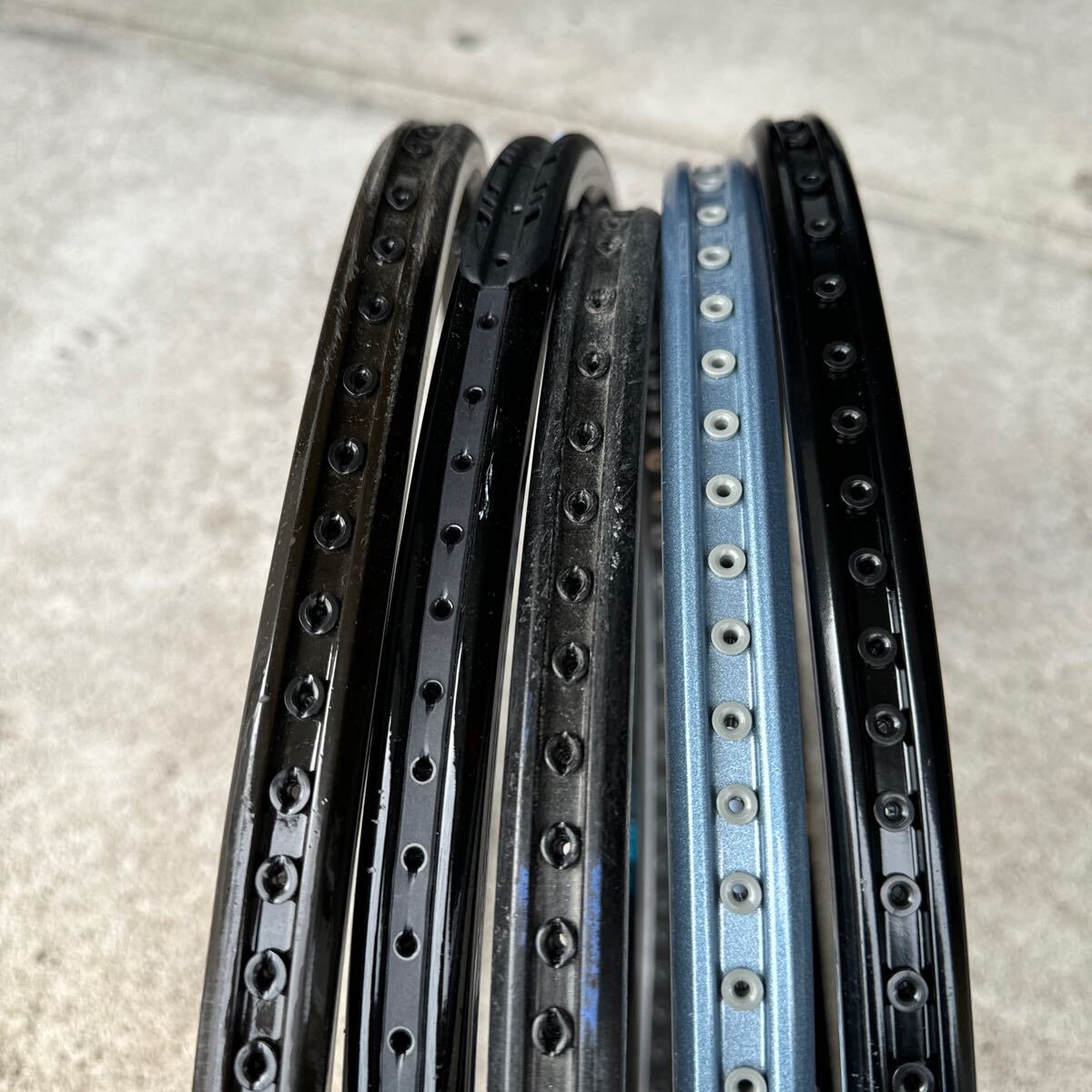 ヨネックス ☆未使用2本、中古おまけ3本☆R7.R24.R24.R27.R50 ヨネックス ☆未使用2本、中古おまけ3本☆R7.R24.R24.R27.R50