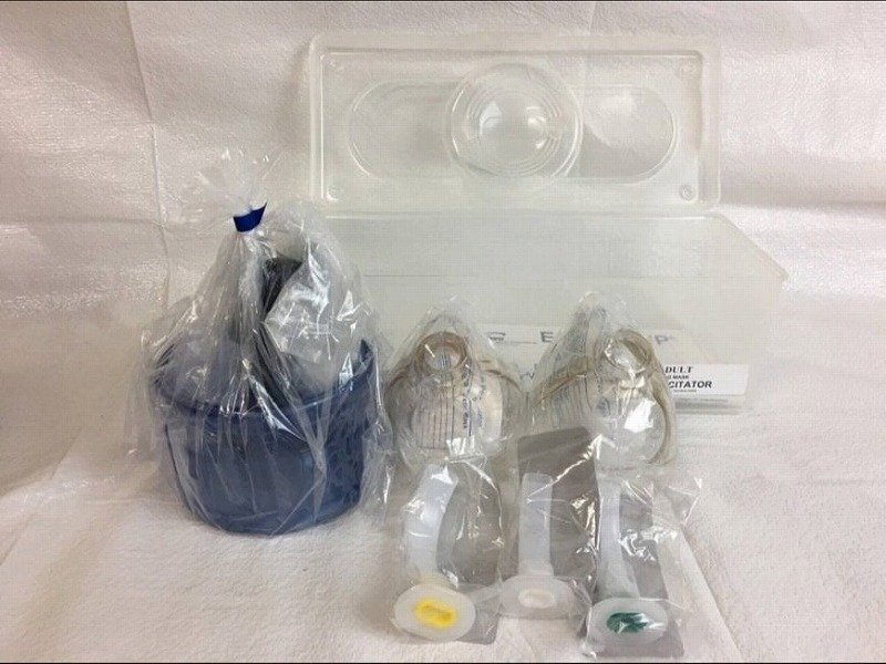 送料無料【新品】☆O-TWO MEDICAL 手動蘇生器 人工呼吸器 EASYGRIP 01BM2000-M (80)☆SH15B-W#24
