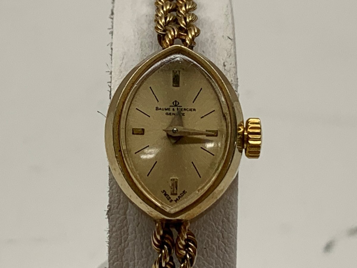 稼働品】BAUME&MERCIER ボーム&メルシエ 腕時計 手巻き 稼働品】BAUME&MERCIER ボーム&メルシエ 腕時計 手巻き