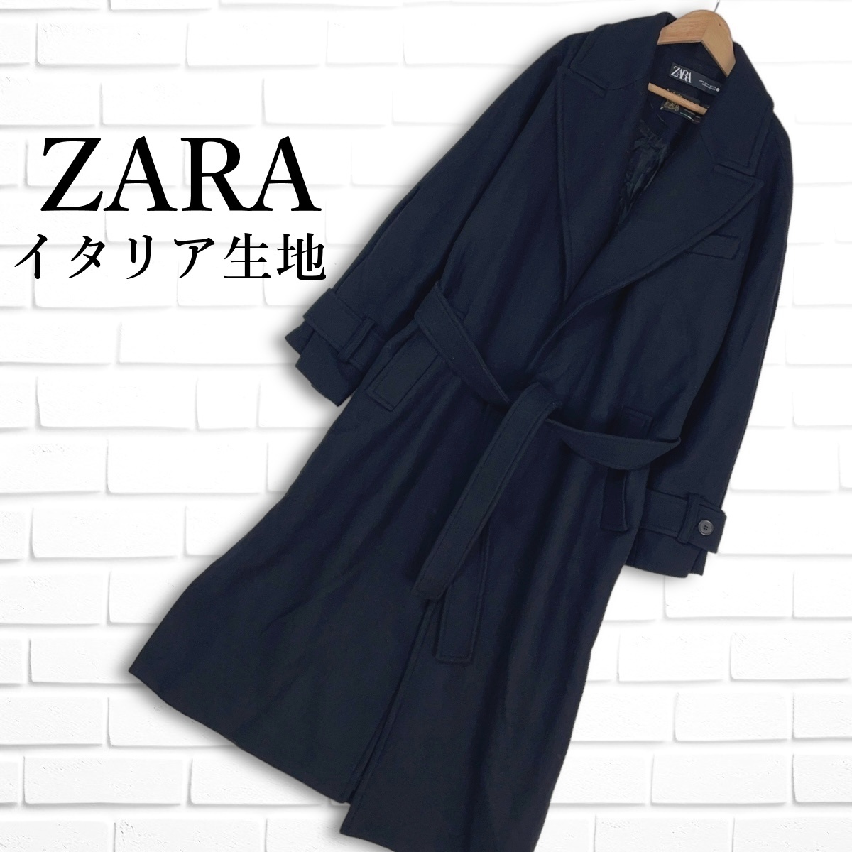 美品 現行タグ ZARA ザラ MATECO イタリア生地 羽織り ウール 美品 現行タグ ZARA ザラ MATECO イタリア生地 羽織り ウール