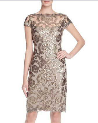 TADASHI SHOJI タダシショージ レース スパンコール ワンピース TADASHI SHOJI タダシショージ レース スパンコール ワンピース