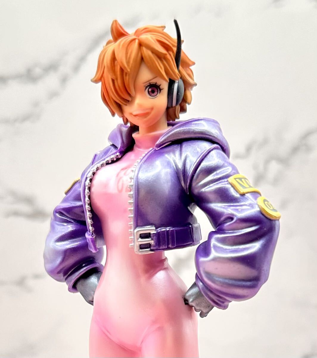ONE PIECE☆ワンピース DXF GRANDLINE エッグヘッド Dr.ベガパンク フィギュア リペイント 肌修正 パール衣装修正 リメイク 美少女