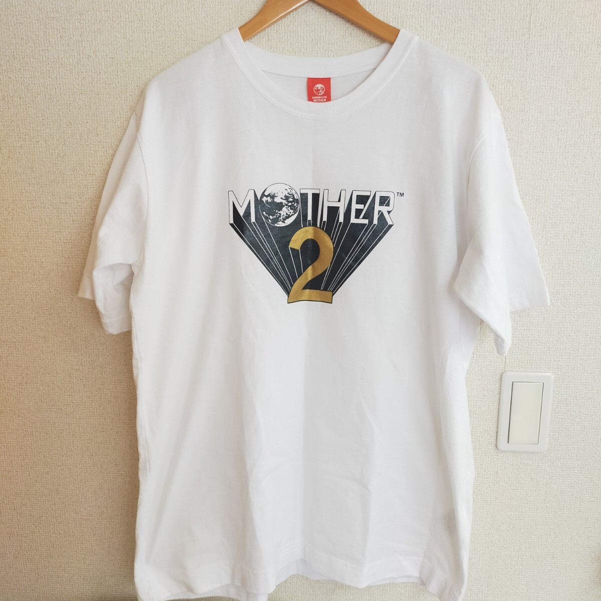 ほぼ日 mother2 マザー2 ロゴTシャツ XL ホワイト(白)