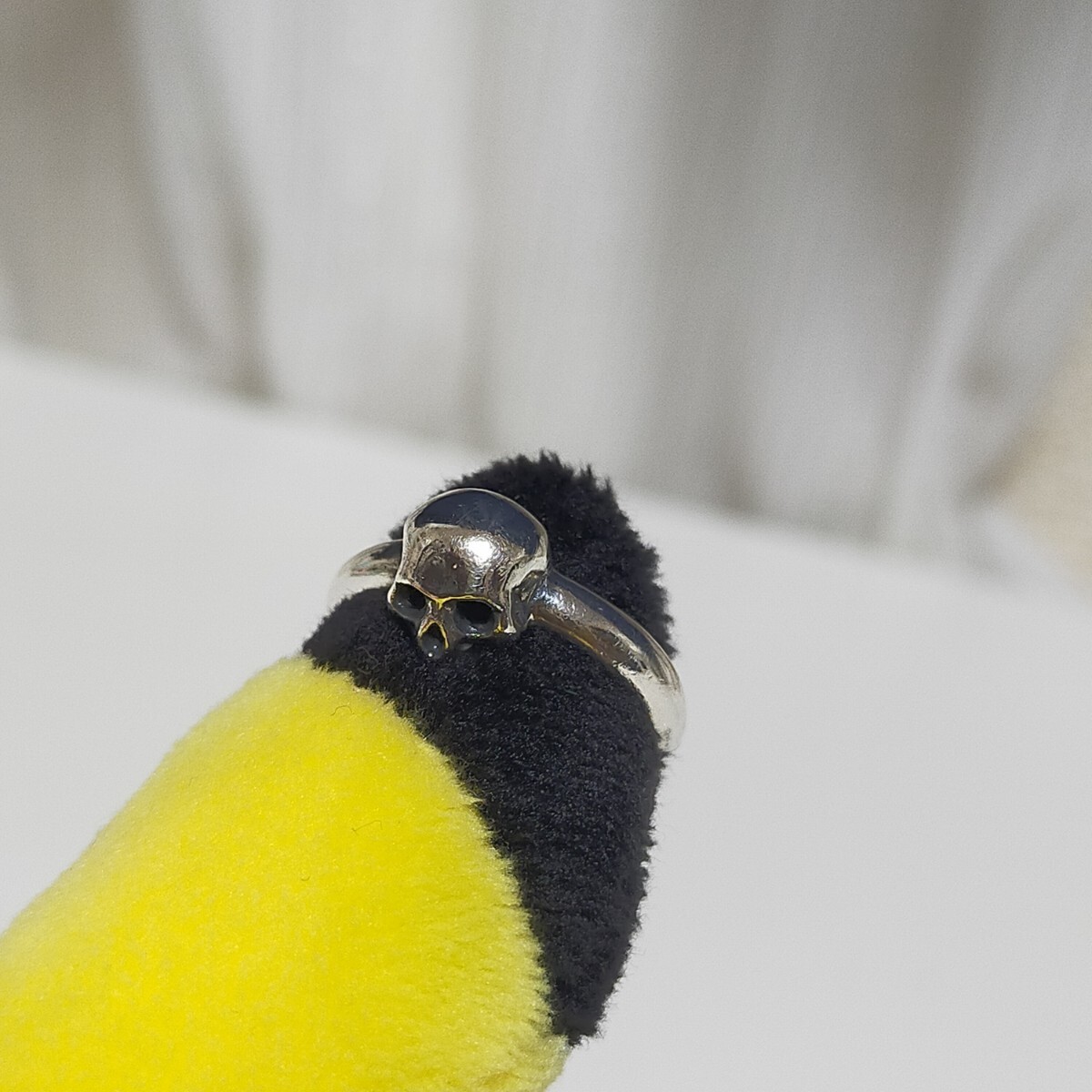 KILL TIME LIFE KTL bud Skull Ring バッドスカルリング 指輪 4.5～5号 silver925/シルバー925