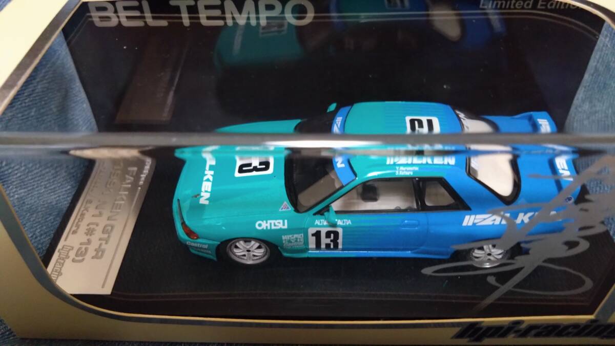 1/43 hpiレーシング 1991年N1 ファルケンGT-R#13 村松康生、桂伸一