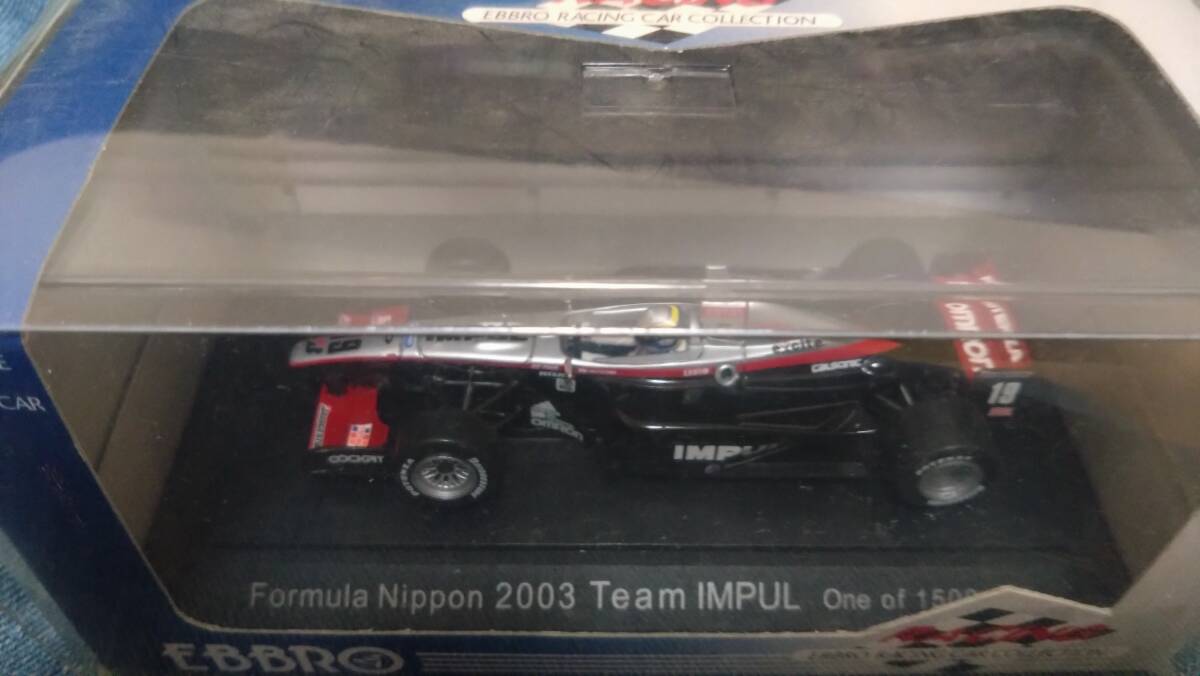 1/43 EBBRO 2003年フォーミュラニッポン チームインパル 本山哲_画像1