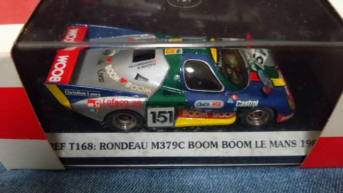 1/43 starter 1988年ルマン24時間レース　ロンドーM379C#151 P.A.ロンバルディ、B・ソッティ