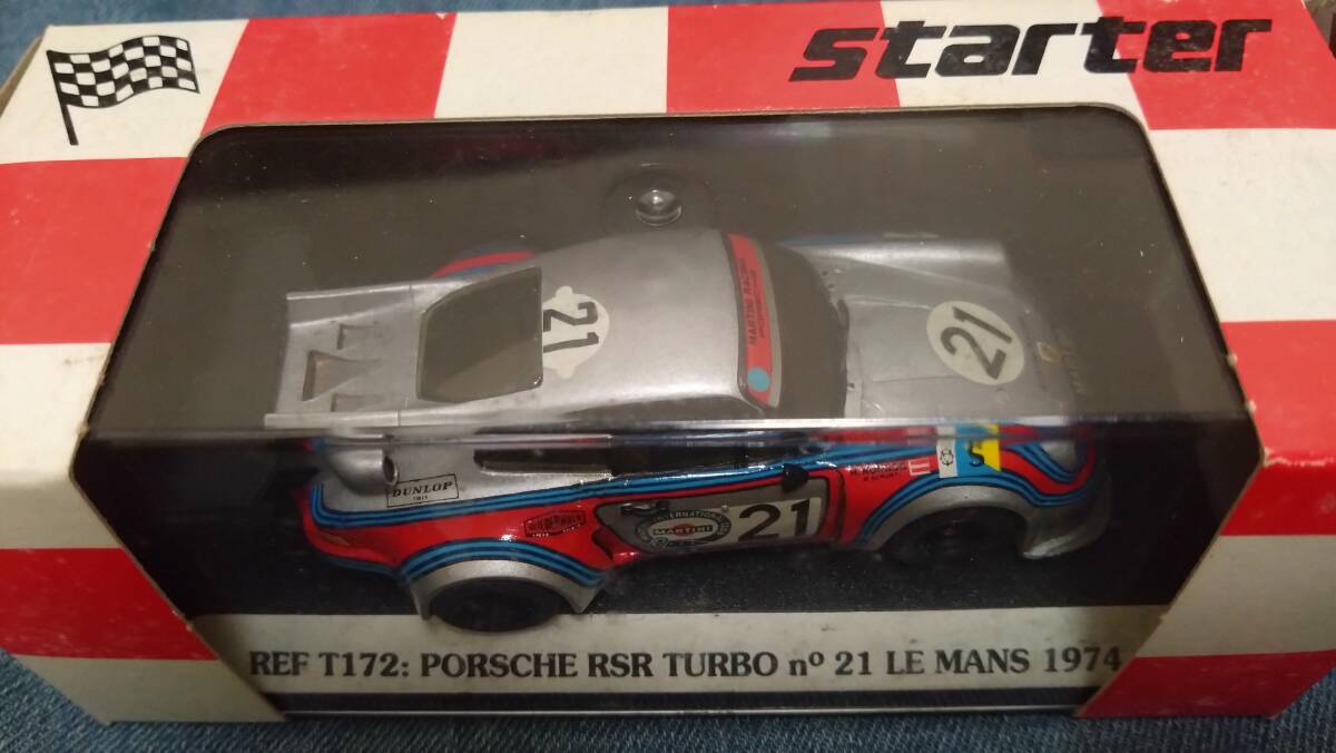 1/43 starter 1974年ルマン24時間レース　ポルシェRSRターボ#21