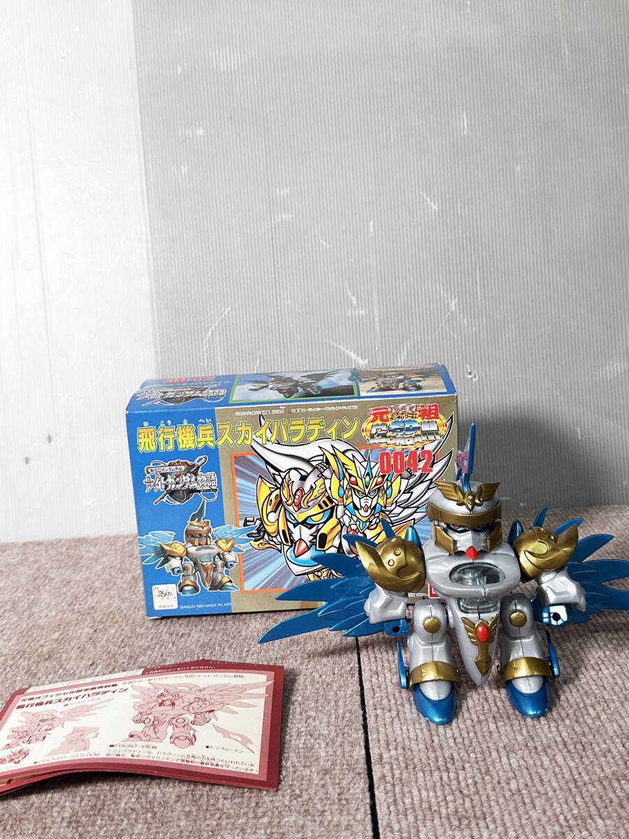 ◎☆ 中古☆BANDAI 元祖SDガンダム 0042 飛行機兵スカイパラディン 新 